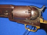 A VERY EARLY AND SCARCE CIVIL WAR COLT THIRD MODEL PERCUSSION DRAGOON REVOLVER IN FINE UNTOUCHED CONDITION! - 3 of 16