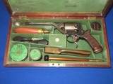 An Early Civil War Tranter's Patent Second Model Percussion Revolver In Its Original Case With Accessories All In Excellent Untouched Condition! - 2 of 16