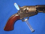 A Very Early And Desirable Civil War Colt Model 1849 Percussion Pocket Revolver Made In 1851 And In Excellent Condition! - 5 of 14