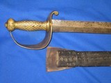 An Early And Scarce U.S. Civil War & Mexican War Ames Model 1841 Naval Cutlass Dated 1846 In Very Nice Untouched Condition! - 3 of 12