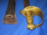 An Early And Scarce U.S. Civil War & Mexican War Ames Model 1841 Naval Cutlass Dated 1846 In Very Nice Untouched Condition! - 11 of 12