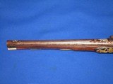A Very Early "I.S. Meckel, A. Suerin" Marked German Made Deluxe Flintlock Pistol Circa 1720-1730 In Fine Untouched Condition! - 7 of 17