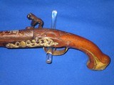 A Very Early "I.S. Meckel, A. Suerin" Marked German Made Deluxe Flintlock Pistol Circa 1720-1730 In Fine Untouched Condition! - 6 of 17
