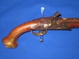 A Very Early "I.S. Meckel, A. Suerin" Marked German Made Deluxe Flintlock Pistol Circa 1720-1730 In Fine Untouched Condition! - 2 of 17