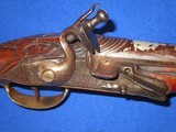 A Very Early "I.S. Meckel, A. Suerin" Marked German Made Deluxe Flintlock Pistol Circa 1720-1730 In Fine Untouched Condition! - 17 of 17