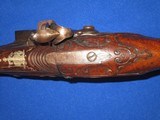 A Very Early "I.S. Meckel, A. Suerin" Marked German Made Deluxe Flintlock Pistol Circa 1720-1730 In Fine Untouched Condition! - 11 of 17