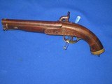 Early Belgium Made Confederate Civil War Percussion Pistol With Swivel Ramrod Id'ed On The Backside To "CO. B, 5TH G.A. CAV." By Family! - 2 of 12