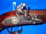 Early High Quality Circa 1790 To 1810 Brunn Large 3/4" Bore Flintlock Pistol - 4 of 13