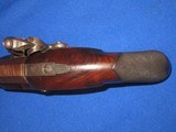 Early High Quality Circa 1790 To 1810 Brunn Large 3/4" Bore Flintlock Pistol - 10 of 13