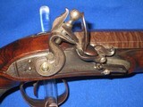 Early High Quality Circa 1790 To 1810 Brunn Large 3/4" Bore Flintlock Pistol - 13 of 13