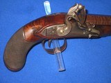 Early High Quality Circa 1790 To 1810 Brunn Large 3/4" Bore Flintlock Pistol - 5 of 13