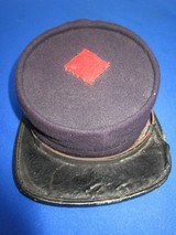 U.S. Army 1880’s Indian Wars Kepi with III Corps Badge - 4 of 12