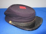 U.S. Army 1880’s Indian Wars Kepi with III Corps Badge - 3 of 12