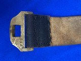 U.S. Civil War Model 1851 NCO Eagle and Wreath Buckle and Belt - 6 of 11