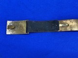 U.S. Civil War Model 1851 NCO Eagle and Wreath Buckle and Belt - 5 of 11