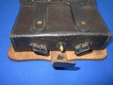 U.S. Civil War M1864 Pattern Cartridge Box – by S.H. Young - 8 of 11