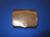 Indian War Era US Army Cavalry No. 1 Hagner Leather Cartridge Box for .50-70 Cartridges   - 12 of 12
