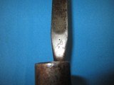 U.S. Model 1873 Springfield Trapdoor Rifle Bayonet with Scabbard, N.J. Marked - 8 of 12