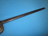 U.S. Model 1873 Springfield Trapdoor Rifle Bayonet with Scabbard, N.J. Marked - 6 of 12