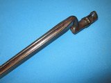 U.S. Model 1873 Springfield Trapdoor Rifle Bayonet with Scabbard, N.J. Marked - 10 of 12