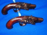 Early Circa 1790-1810 Small Pair Of French Fintlock Pistols In Very Untouched Condition!  - 1 of 11