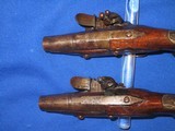 Early Circa 1790-1810 Small Pair Of French Fintlock Pistols In Very Untouched Condition!  - 5 of 11