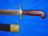 Early & Desirable U.S. Civil War Military Issued Ames Model 1849 Rifleman's Knife Dated 1849 - 2 of 4