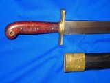 Early & Desirable U.S. Civil War Military Issued Ames Model 1849 Rifleman's Knife Dated 1849 - 4 of 4