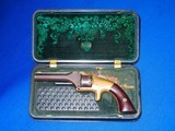 Early Civil War Smith & Wesson Model No. 1 First Issue Revolver In Its Original Gutta Percha Smith & Wesson Embossed Case In Nice Condition! 