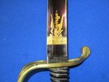 Pre-Civil War F. H. Lambert Marked Non-Regulation Officers Sword with Scabbard - 3 of 12