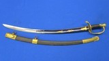 Pre-Civil War F. H. Lambert Marked Non-Regulation Officers Sword with Scabbard - 1 of 12