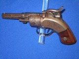 A Rare & Early Civil War Mass Arms Co. Maynard Primed Pocket Revolver - 3 of 4