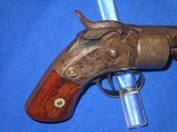A Rare & Early Civil War Mass Arms Co. Maynard Primed Pocket Revolver - 2 of 4