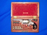 Civil War Factory Cased and Factory Made with a Shorter Barrel Moore Teat Fire Revolver - 1 of 4