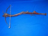 Circa Mid 1500's To Early 1600's Bullet or Stone Crossbow With Finely Carved Stock - 1 of 4