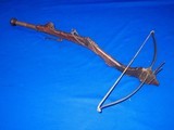 Circa Mid 1500's To Early 1600's Bullet or Stone Crossbow With Finely Carved Stock - 4 of 4