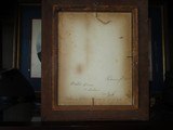 U.S. Civil War Beautiful ID’ed Framed Albumen Tinned Photograph of a Union Solder - 8 of 9