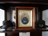 U.S. Civil War Beautiful ID’ed Framed Albumen Tinned Photograph of a Union Solder - 3 of 9