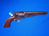 Rare Civil War Colt Model 1860 Army Revolver Factory Fitted With An 1851 Navy Backstrap & Grip   - 2 of 4