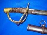 Very Scarce & Early Civil War Ames Model 1860 Cavalry Sword Dated 1860 - 3 of 4