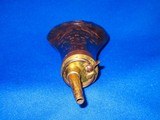 Early Civil War Colt Model 1851 Percussion Navy Revolver Powder Flask  - 3 of 4