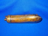 Early Civil War Colt's Patent Model 1851 Percussion Navy Revolver Powder Flask  - 3 of 4