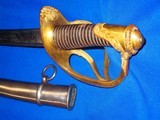 Early and Very Rare U.S. Civil War Ames Officers Model 1840 Heavy Cavalry Sword - 3 of 4
