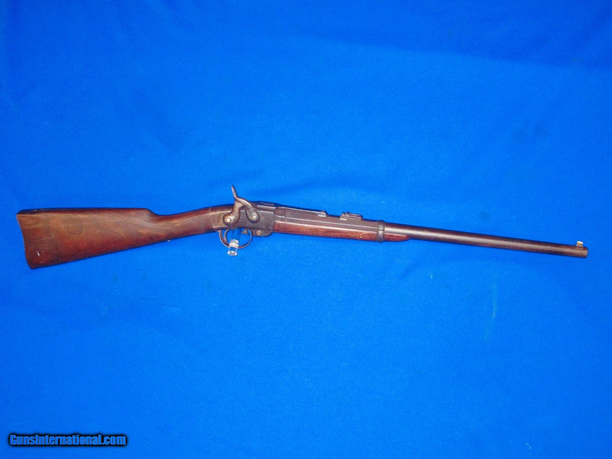 Confederate Used Civil War Smith Carbine with a Handmade Confederate Hammer