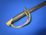 U.S. Civil War Ames Model 1860 Cavalry Sword Dated 1864 - 11 of 12