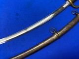 U.S. Civil War Issued Ames Model 1840 Heavy Artillery Sword Dated 1865 - 2 of 10