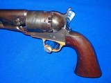 U.S. Military Issued Civil War Colt Model 1860 Percussion Army Revolver Identified On The Bottom Of The Backstrap To 