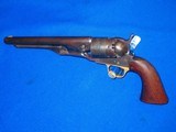 U.S. Military Issued Civil War Colt Model 1860 Percussion Army Revolver Identified On The Bottom Of The Backstrap To 