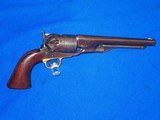 U.S. Military Issued Civil War Colt Model 1860 Percussion Army Revolver Identified On The Bottom Of The Backstrap To 