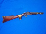 Scarce U.S. Civil War Military Issued Springfield Model 1855 Percussion Pistol Carbine With Original Stock - 1 of 4